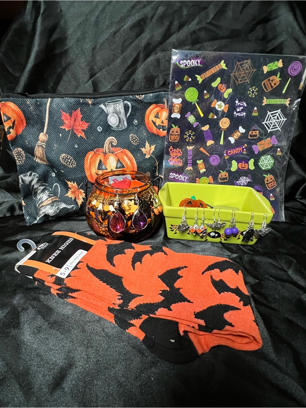 Halloween themed jewelry bundle